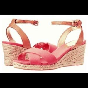 Coach Henley Espadrille Wedge Sandals
